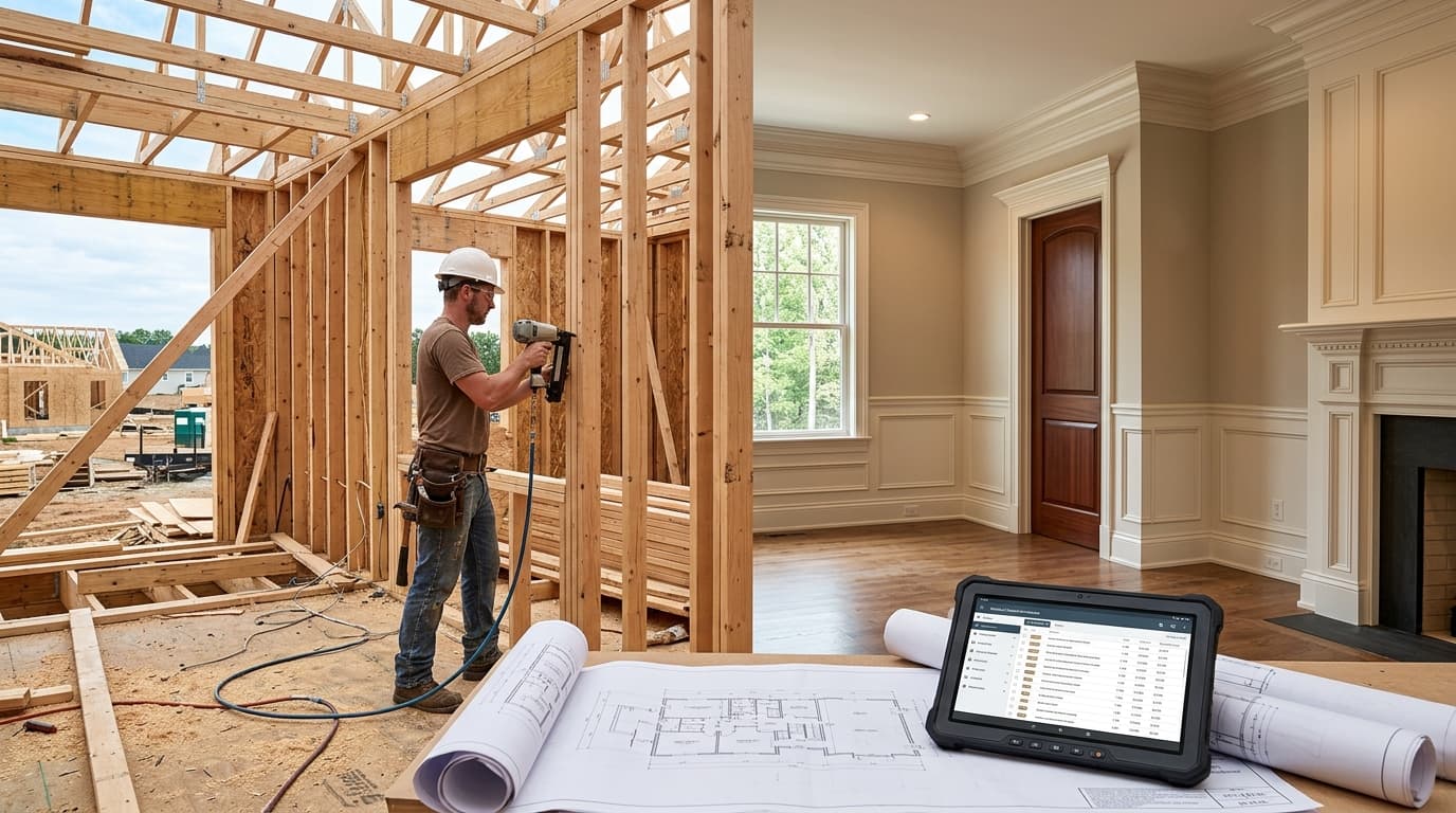 Rough vs. Finish Carpentry Takeoffs: What Contractors Need in Each Bid