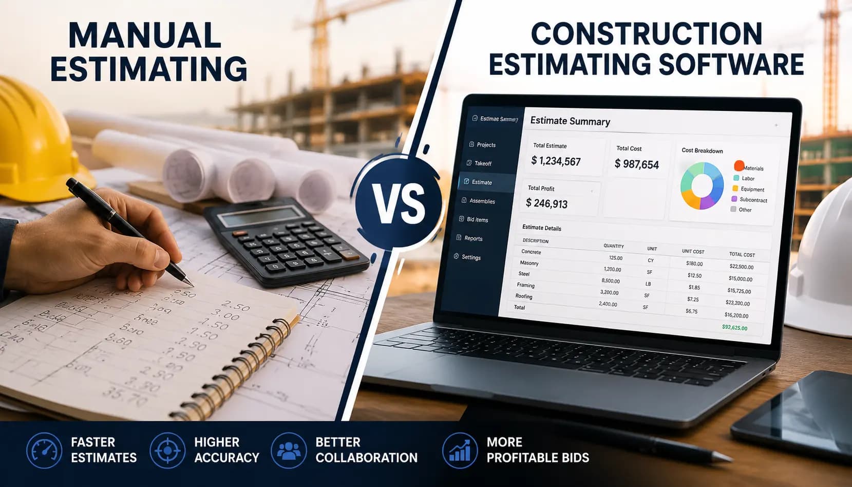 Manual Estimating vs Construction Estimating Software: Which Is Better in 2026?