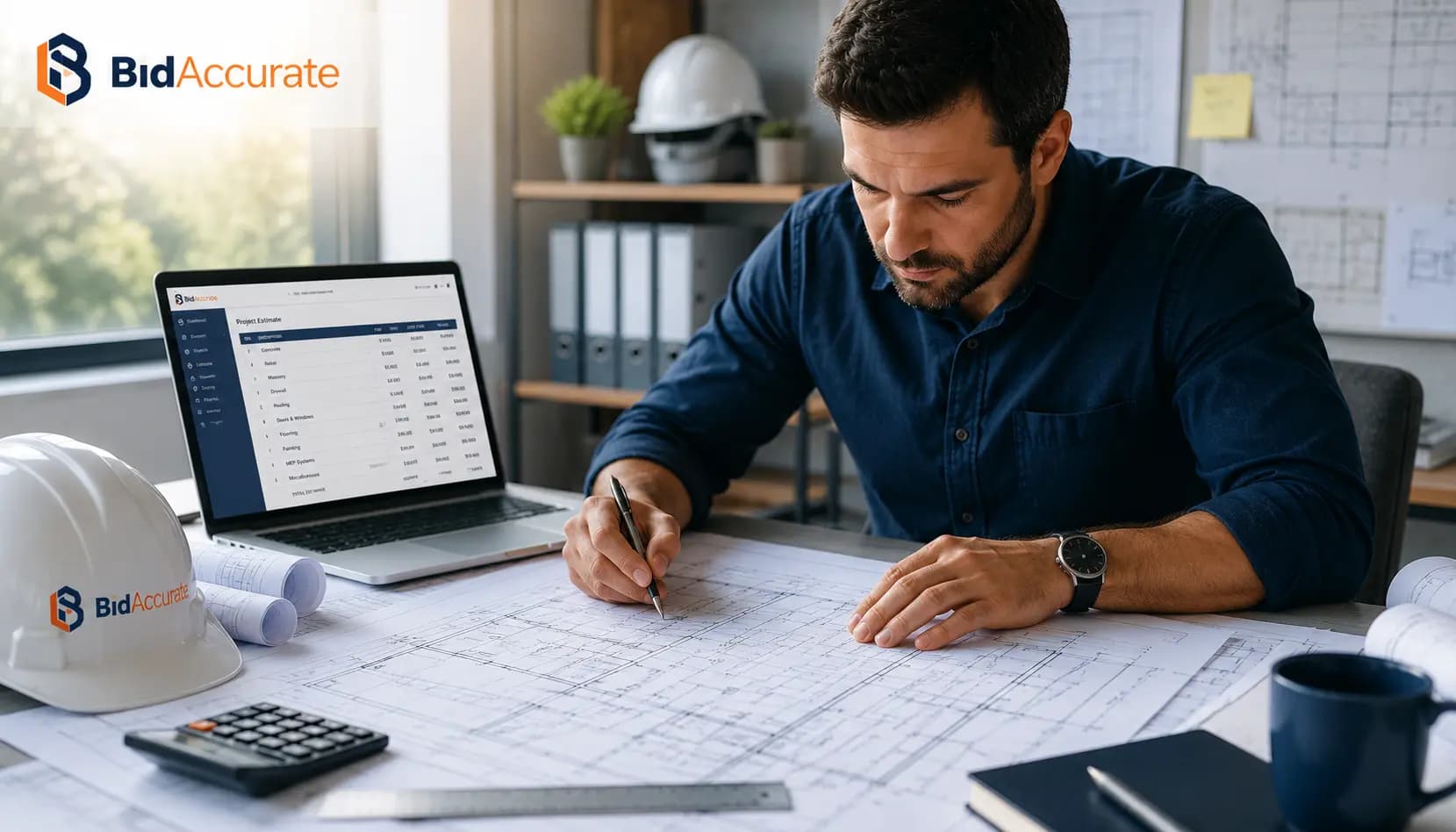 How to Estimate a Construction Project Before Bidding (2026 Guide) | BidAccurate