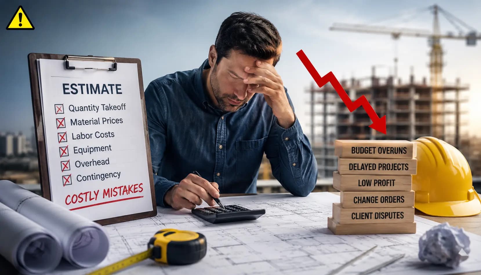 Common Construction Estimating Mistakes That Cost Contractors Thousands | BidAccurate