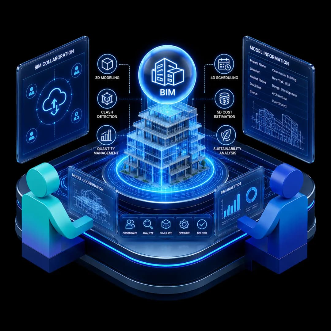 BIM modeling and coordination services