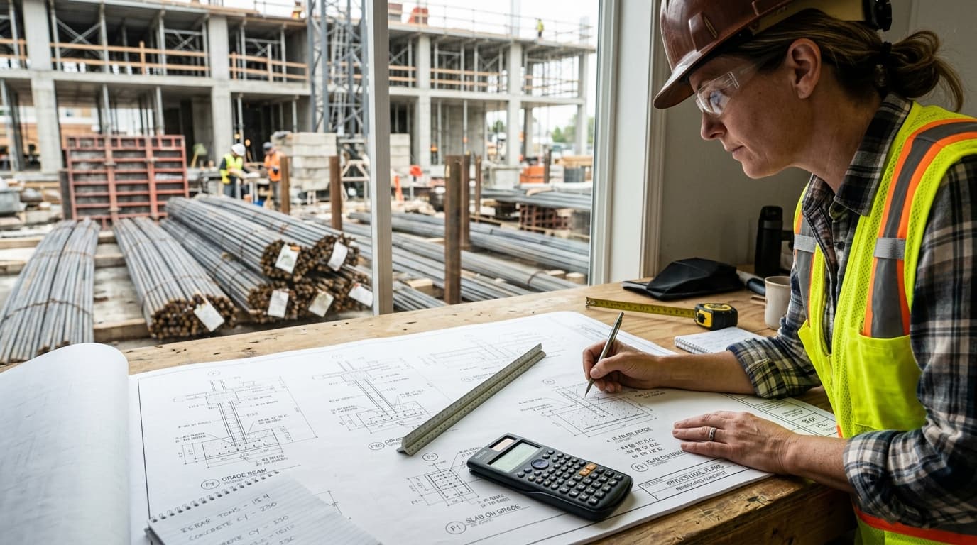 What Should a Rebar Takeoff Include? A Bid-Day Checklist